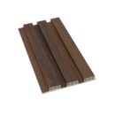 Tấm ốp lam 3 sóng Hobiwood LS3T 04 vân gỗ walnut nâu ấm kích thước 3000x198x15mm chống ẩm cao cấp