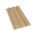 Tấm ốp lam 3 sóng Hobiwood LS3T 05 vân gỗ oak vàng mật ong kích thước 3000x198x15mm chống ẩm cao cấp