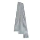 Tấm lam 5 sóng Hobiwood LS506 nền trắng sản phẩm tấm nhựa ốp tường xám bạc bóng 5 sóng thấp bề mặt phản chiếu Xưởng Gỗ Tony
