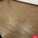 Thi công sàn gỗ Kosmos S290 vân walnut nâu ấm tại nhà phố TP.HCM